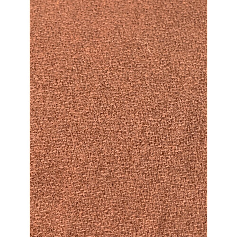Vintage Dark Brown Wool Fabric 1/2 Yard 44" Wide Rug Hooking